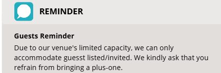 reminder